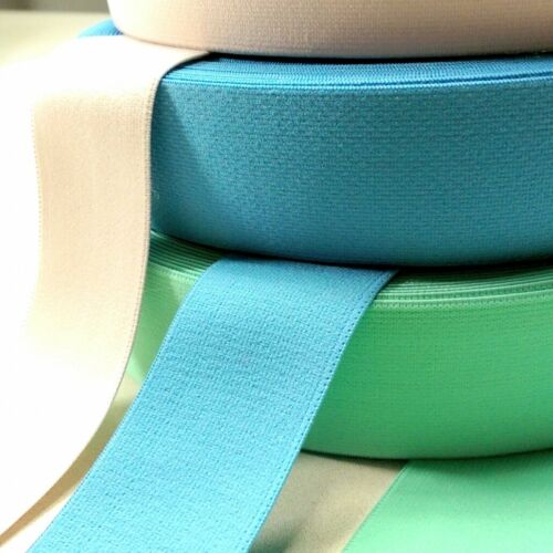 Gummiband Soft 40mm 25 Farben! Gummilitze Elastikband-wäschegummi 1 Meter Preise